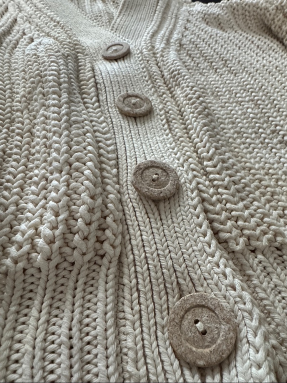 Babaa No 18 cotton cardigan - Picture 4 of 5